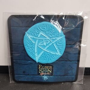Elder Sign Omens Pin Loot Fright Crate Fantasy Gaming Enamel Collectible New